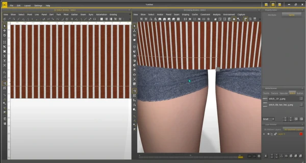 apply trims - Scanatic™ DC Suite 3D fashion design software